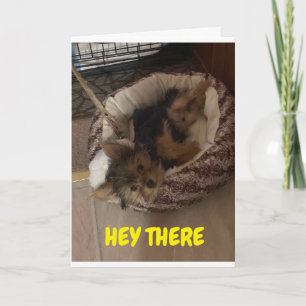 TARJETA ADORABLE PUPPY SE DESPIERTA A DECIR "FELIZ CUMPLEA