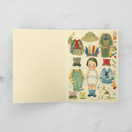 Tarjeta Adorable reproducción de arte nativo americano ind