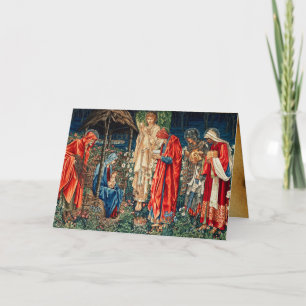 Tarjeta ADORACIÓN DE MAGOS,Bendición antigua irlandesa de 