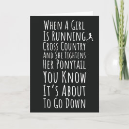 Tarjeta Adornos de carrera campo a través Equipo deportivo