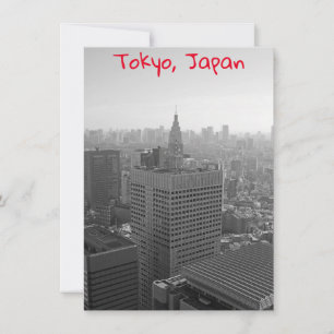 Tarjeta aérea de Tokio