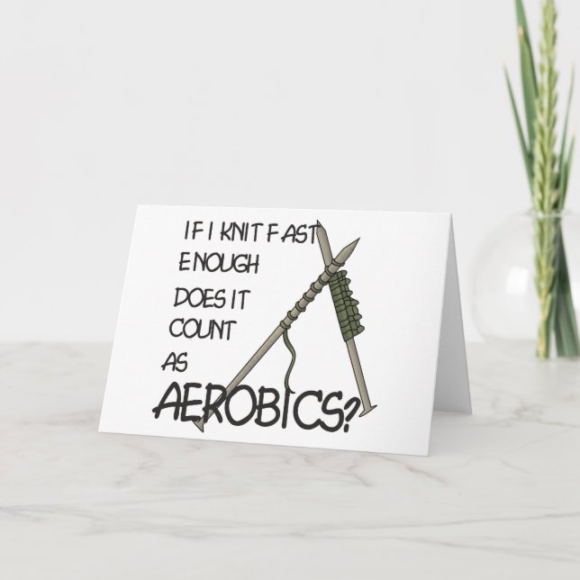 Tarjeta Aerobic de punto (Anverso)