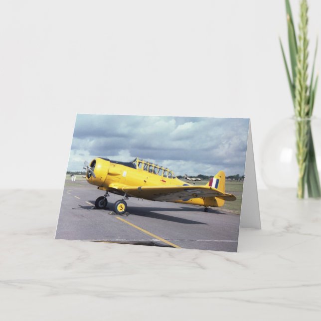 Tarjeta Aeronaves de Harvard (Anverso)
