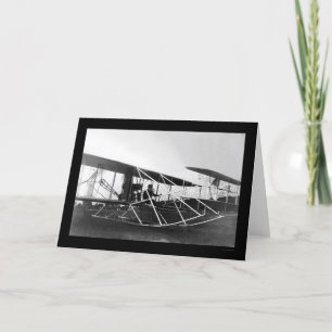 Tarjeta Aeroplano 1909 de Orville Wright