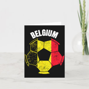 Tarjeta Aficionado de fútbol belga jugador de fútbol de Bé