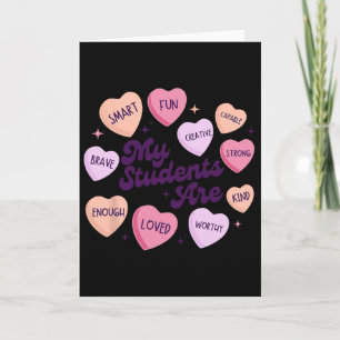 Tarjeta Afirmaciones Positivas del Profesor San Valentín C