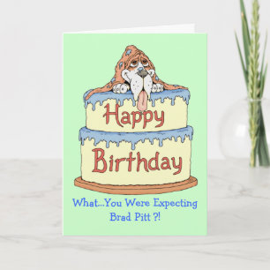 Tarjeta Afloramiento del cumpleaños