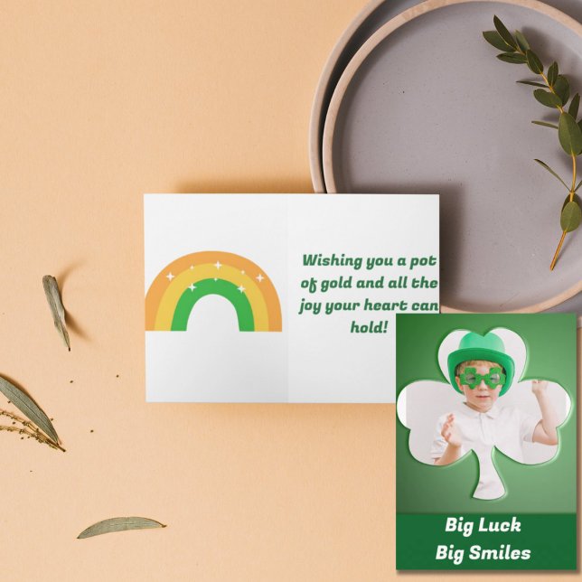 Tarjeta afortunada del Día de San Patricio (Subido por el creador)