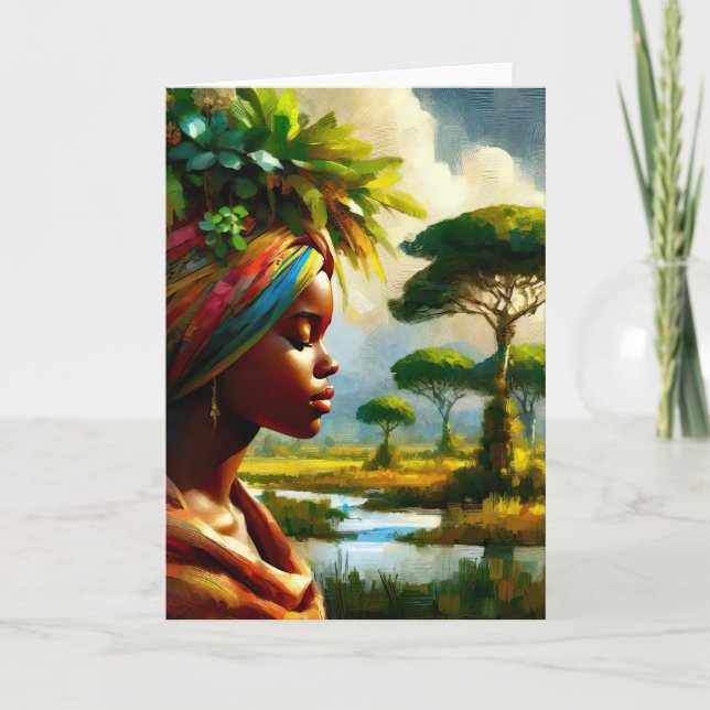 Tarjeta África (Anverso)