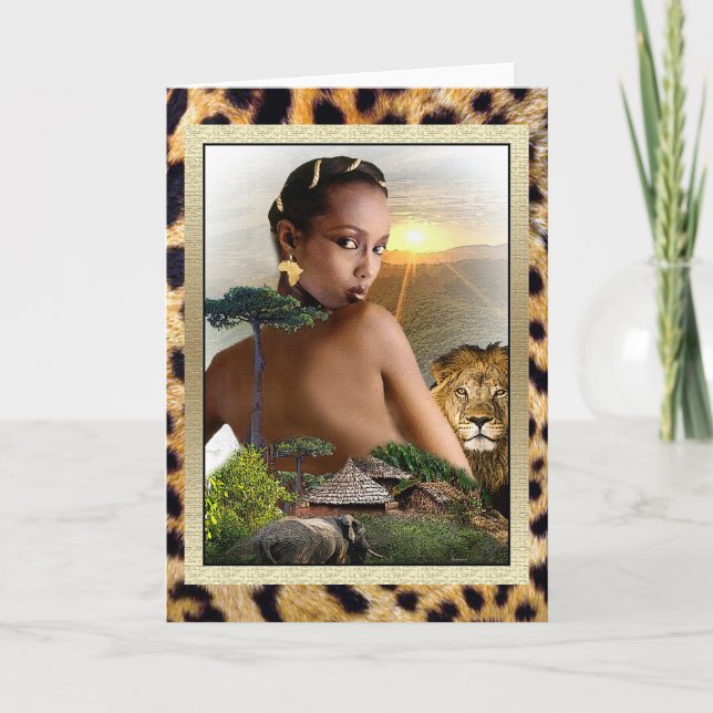 Tarjeta África (Anverso)