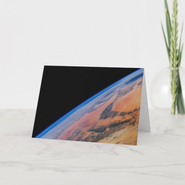 Tarjeta África Del Norte Y El Gran Desierto Libio. (Anverso)