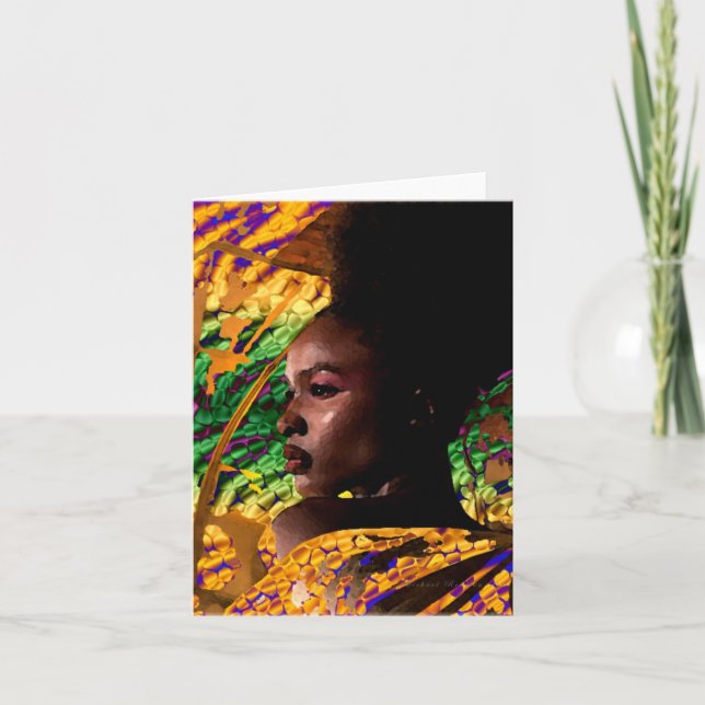 Tarjeta Africano (Anverso)