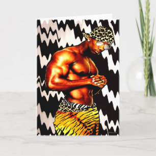 Tarjeta Africano Hip Hop