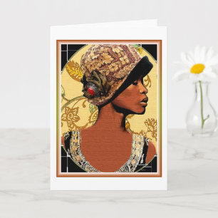 Tarjeta afrocéntrica