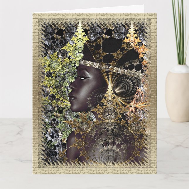 Tarjeta Afrocentrista (Anverso)