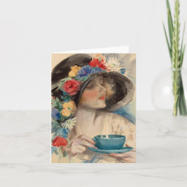 Tarjeta Afternoon Tea - Harrison Fisher