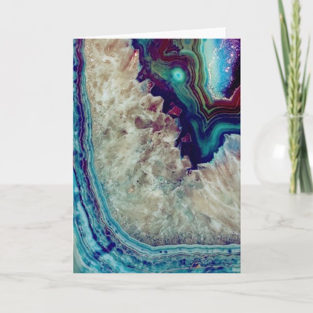 Tarjeta Agate multicolore (Anverso)