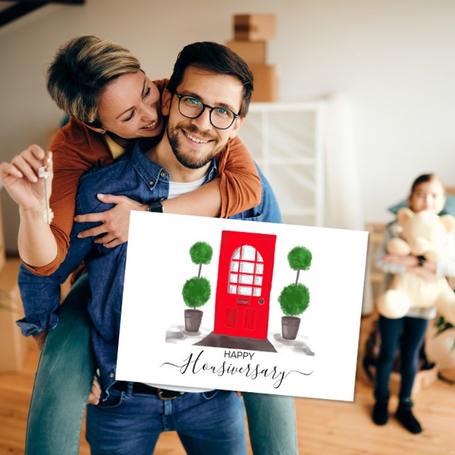 Tarjeta Agente inmobiliario de Red Door Happy Housiverser (Subido por el creador)