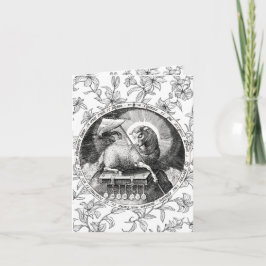 Tarjeta Agnus Dei Lamb Of God Card