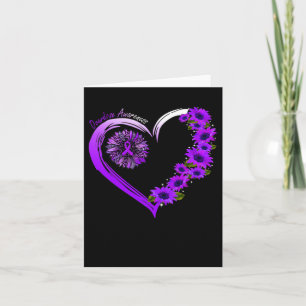 Tarjeta Agosto Usamos Sobredosis Morada Conciencia Girasol