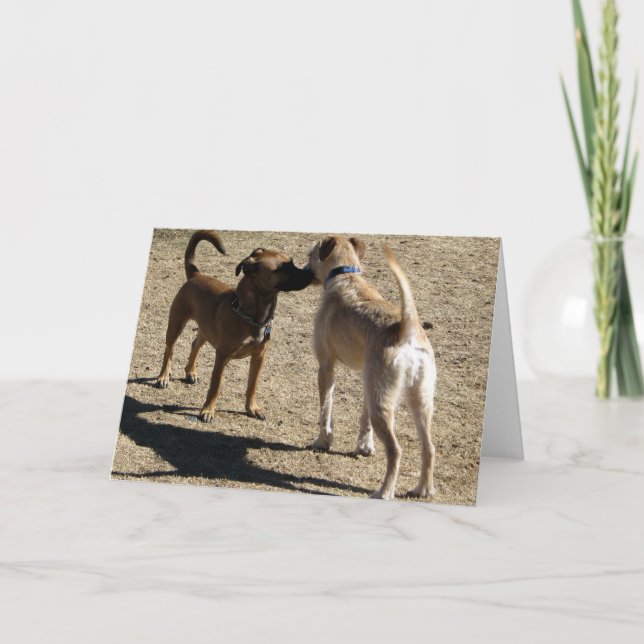 Tarjeta ¡Agradable encontrarle! (Anverso)