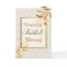 Agradecido Día de Acción de Gracias