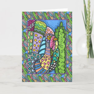 TARJETA AGRADECIMIENTO A TURQUÍA, OBSERVADORES DE PATCHWOR