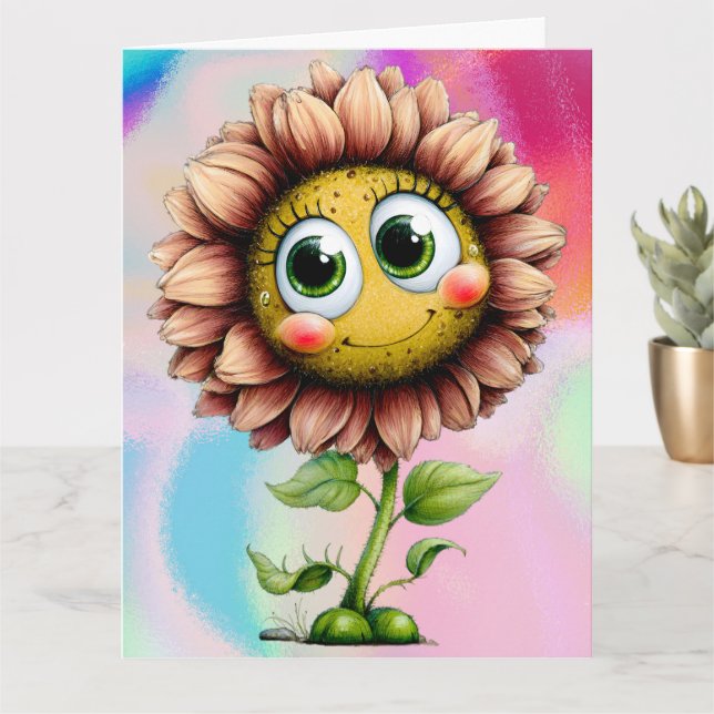 Tarjeta Agrega tu mensaje especial (Planta pequeña)