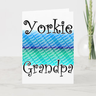 Tarjeta AGREGAR TU Abuelo Yorkie FOTO