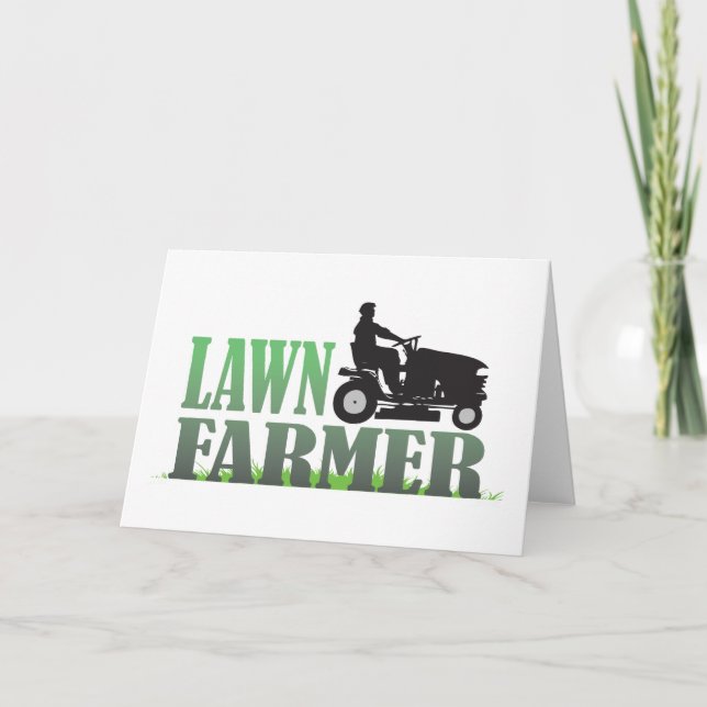 Tarjeta Agricultor de césped (Anverso)
