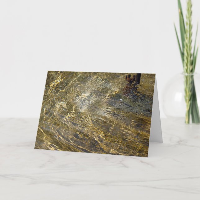 Tarjeta Agua de la fuente dorada (Anverso)