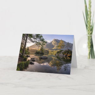 Tarjeta Agua   Lago Hintersee Berchtesgaden Alemania