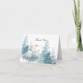 Tarjeta Agua para venados de invierno y para oligarcas gra