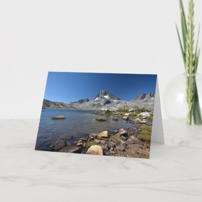 Tarjeta Agua | Pico de Banner Lago Isla Mil (Anverso)