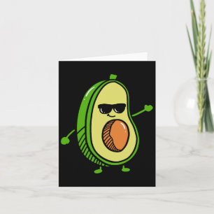 Tarjeta Aguacate de baile lindo - Gráficos de aguacate de