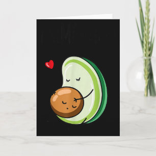 Tarjeta Aguacate Mamacado Madre Embarazada Embarazo Avo 