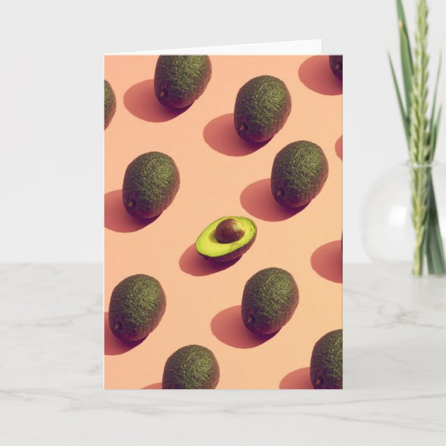 Tarjeta Aguacate Potrait (Anverso)