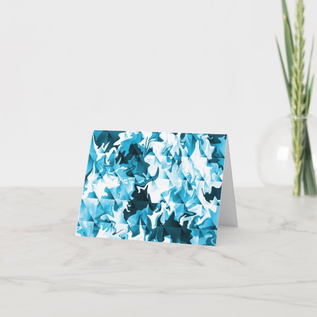 Tarjeta Aguantando el hielo...... (Anverso)