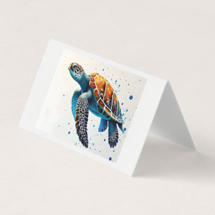 Tarjeta Aguas tranquilas: Celebran tortugas marinas con el
