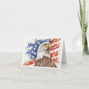 Tarjeta Águila Americana Por Sherry