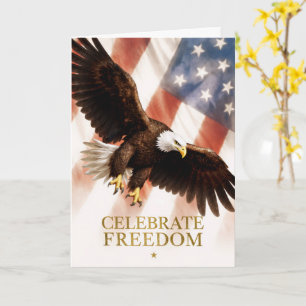 Tarjeta Águila de Celebración de la Libertad