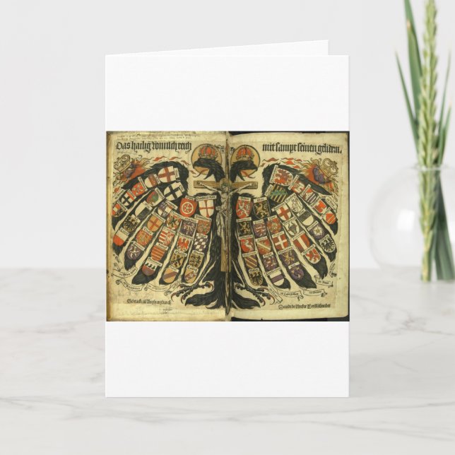 Tarjeta Aguila doble austriaca (Anverso)