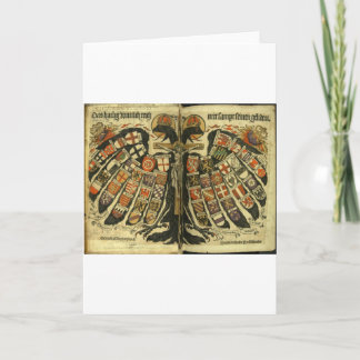 Tarjeta Aguila doble austriaca