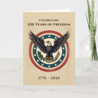 Águila Patriótica del 250 Aniversario de América