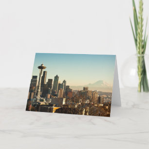 Tarjeta Aguja céntrica del horizonte y del espacio de