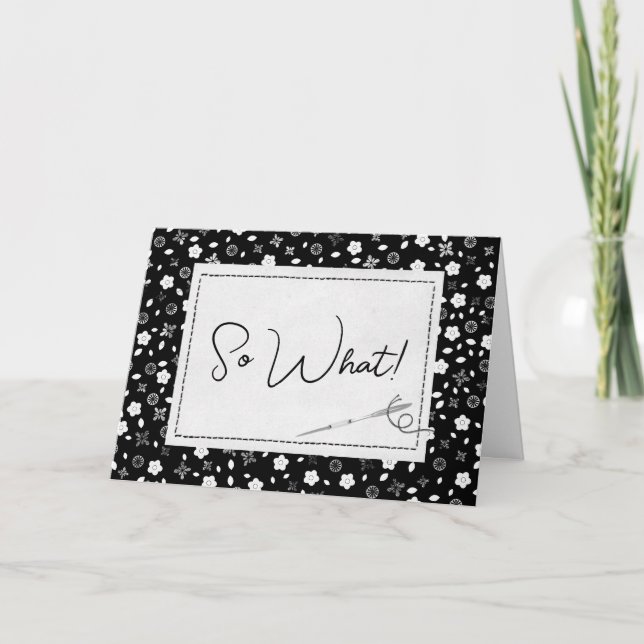 Tarjeta Aguja de coser por 60 años (Anverso)