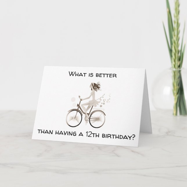 TARJETA "AHORA ERES UN *ADOLESCENTE* FELIZ CUMPLEAÑOS 13 (Anverso)