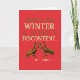 Tarjeta Ahora es el Invierno del Descontento
