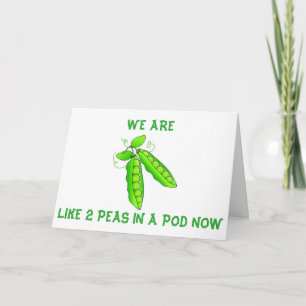 TARJETA AHORA SOMOS COMO 2 MASCOTAS EN UN POD-AMBOS SOBRE 