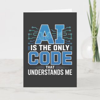 Tarjeta AI Code Graphic – Tech Innovation Design
